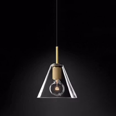 TaffLED Fitting Lampu Gantung Hias Nordic Minimalis E27 220V - KA27 - Golden — gambar 4
