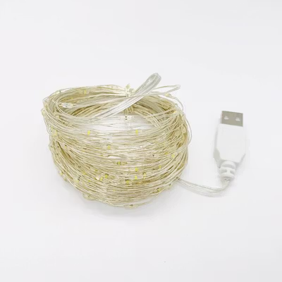 TaffLED Lampu Hias String Lights Tumblr Outdoor 100 LED 3W 10M - X-100 - Multi-Color — gambar 4