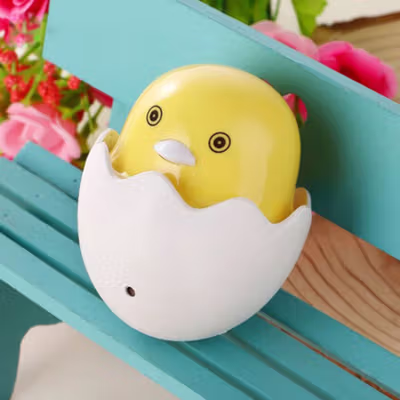 TaffLED Lampu Tidur LED Ayam Sensor Cahaya Night Light Warm White 5W - GY01 - Yellow — gambar 4