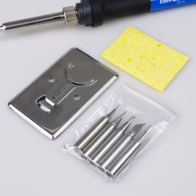 Taffware Solder Adjustable Temperature Fast Heating 60W with 5 Tips - CS-31 A - Black — gambar 4