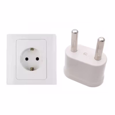 Taffware Adaptor dan Konverter Travel US to EU Plug 10A 250V 1 PCS - WN-20 - White — gambar 4