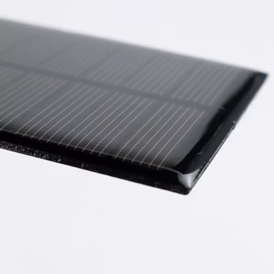 Taffware Solar Panel Mini Polycrystalline DIY Power Bank 5V 1.1W 220mA - Black — gambar 4