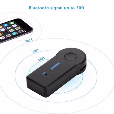 VCACA Bluetooth Receiver Audio Mobil Speaker Handsfree A2DP 3.5mm - VC50 - Black — gambar 4
