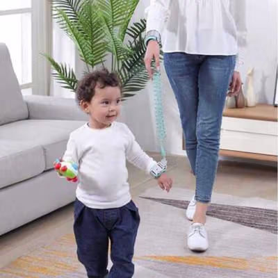 Babyplay Harness Balita Tali Tangan Anti Lost Wrist Link Kids 2.5M - BAH25 - Green — gambar 4