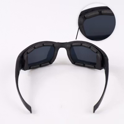 Daisy X7 Kacamata Sepeda dengan 4 Lensa Cycling Polarized Sunglasses - Black — gambar 4