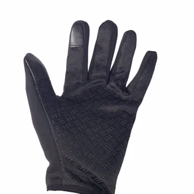HKXY Sarung Tangan Motor Sepeda Anti Slip Touchscreen Gloves 1 Pair M - Black — gambar 4
