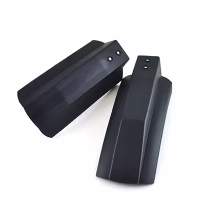 RICHBIT Spakbor Sepeda Depan dan Belakang MTB Bike Mud Guard - A2A02 - Black — gambar 4