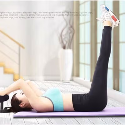 TaffSPORT Alat Fitness Sit Up Assist Portable Exercise Equipment - CM001 - Black — gambar 4