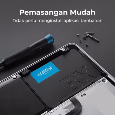 Crucial SSD 6GB/s SATA III 2.5 Inch 240GB - BX500 - Black — gambar 4