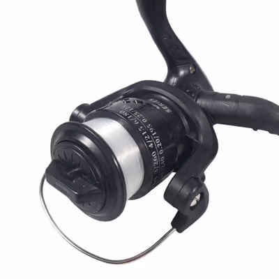 YUMOSHI Reel Pancing Spinning 3+1 Ball Bearing Fishing Reel 5.2:1 200 - JL200 - Black — gambar 4