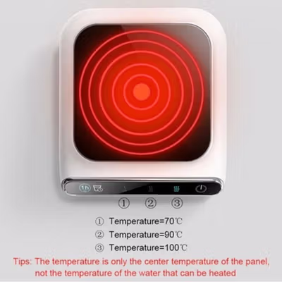 Luckima Pemanas Elektrik Tatakan Gelas Teapot Heating 10W - BW-1901 - White — gambar 4