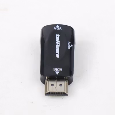 Taffware Adaptor HDMI ke VGA dan AUX 1080P - S-PC-0389 - Black — gambar 4
