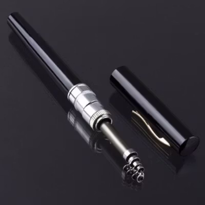 Balight Joran Pancing Pena Fish Pen Mini Antena Portable Rod 1.4M - ST-Y0011 / YL100 - Black — gambar 4