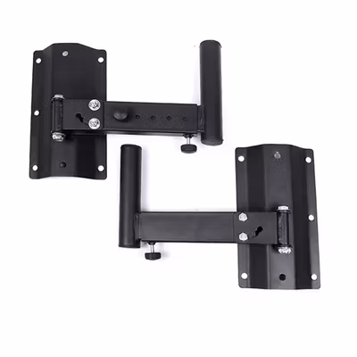 WELSBERG Bracket Speaker Stand Dinding Wall Mount Telescopic 2 PCS - SPS-501 - Black — gambar 4