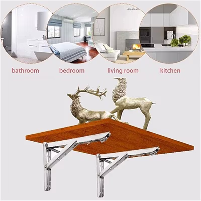 Taffware XIDA Bracket Engsel Stainless Steel 65kg 10 Inch 2 PCS - XIDA-JM005 - No Color — gambar 4