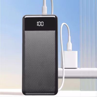 ConnectFit Power Bank DIY Case Dual USB Port 8 PCS 18650 Flat Top - Q8 - Black — gambar 4
