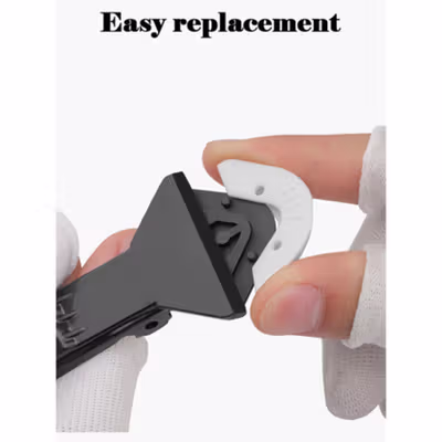 Taffware Perapi Lem Silikon Sealant Spreader Spatula Scraper 5in1 - WL106 - Black — gambar 4