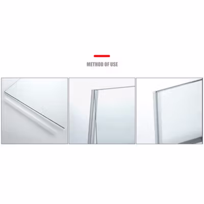 Alloet Silikon Sealing Strip Kaca Pintu Jendela Type U 1M 6mm - TP40 - Transparent — gambar 4