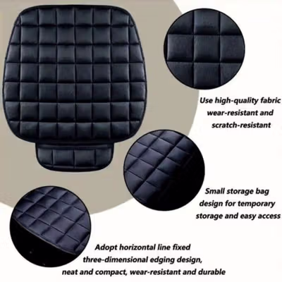 AUTOBEST Cover Sarung Jok Kursi Mobil Front and Rear Seat Non Woven - S20 - Black — gambar 4