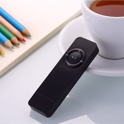 TaffSTUDIO MP3 Player Portable Mini USB 2.0 TF Card 80 mA - IRS9 - Black — gambar 4