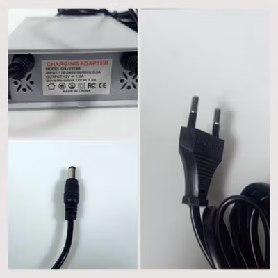 SHOOCAM Mini UPS Power Supply Backup 3600mAh for CCTV Router Alarm - QX-2318B - Gray — gambar 4