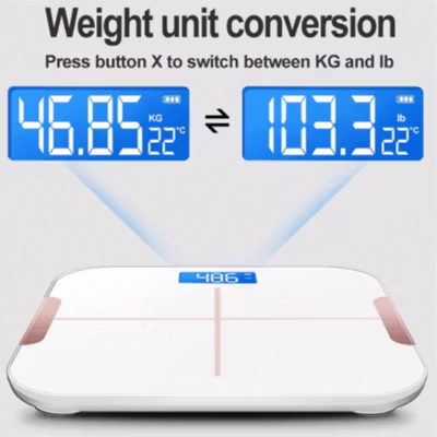Taffware Digipounds Timbangan Badan Digital Scale 180kg Rechargeable Version - CB510 - White — gambar 4
