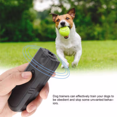 ILOPETS Ultrasonic Dog Repeller Training Latihan Anjing - TJ-3008 - Black — gambar 4