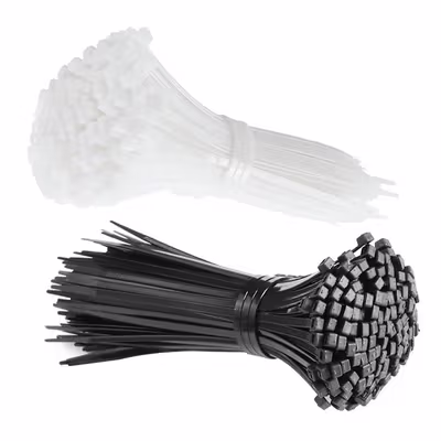 Taffware Kabel Ties Self Locking Wire Zip 3x150mm 1000 PCS - V94 - Black — gambar 4