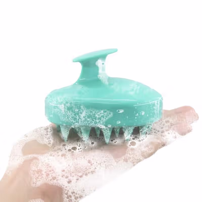 Aihogard Sisir Kepala Pijat Head Scalp Massage Brush - MTF1121 - Green — gambar 4