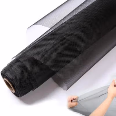 TaffHOME Kasa Nyamuk Jaring Jendela Mosquito Net PP Nano 20 Mesh 1x1M - AW15 - Black — gambar 4