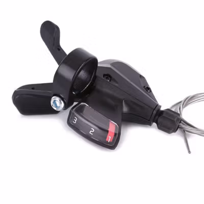 TaffSPORT Advent Shifter Break Operan Gigi Sepeda 3x8 Speed 2 PCS - SL-M310 - Black — gambar 4