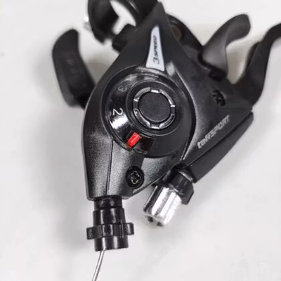 TaffSPORT Shifter Brake Operan Gigi Sepeda Universal 3x8 Speed 2 PCS - EF51 - Black — gambar 4