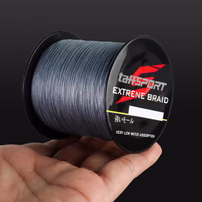 TaffSPORT Senar Benang Tali Pancing Extreme Braid 1.2 500M - FM-PEL - Gray — gambar 4