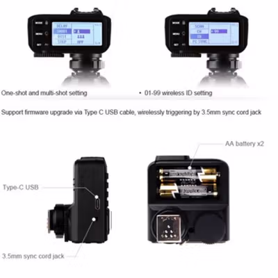Godox Wireless Camera Flash Trigger Bluetooth 2.4GHz for Kamera Canon - X2T-C TTL - Black — gambar 4