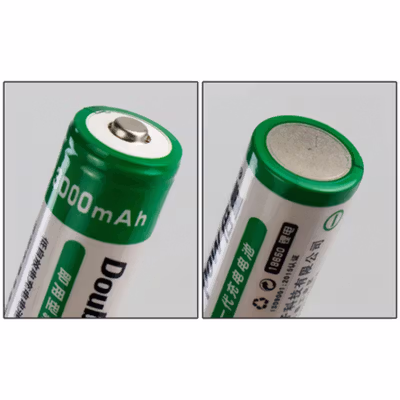 Doublepow Baterai Isi Ulang 18650 Li-Ion Button Top 3000 mAh 3.7V - DP18650 - White — gambar 4