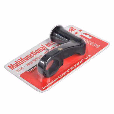 Mount Holder Sepeda Extenders Fit Cycling Lights Lamps - H1408 - Black — gambar 5