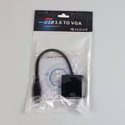 Adaptor Display USB 3.0 ke VGA - HU93A - Black — gambar 5