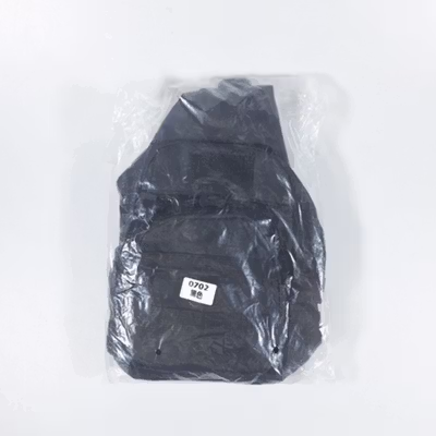 Tas Selempang Crossbody Bag Minimalis Tahan Air Desain Militer - 0702 - Black — gambar 5