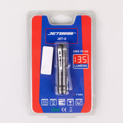 JETBeam Senter LED Tiny Flashlight CREE XP-G2 135 Lumens - JET-U - Black — gambar 5