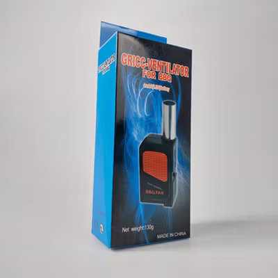 Gricc Ventilator Kipas Angin BBQ Air Blower Electric - OK392 - Black — gambar 5