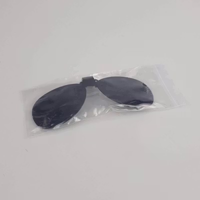 Lensa Klip Kacamata Anti Silau Clip-on Polarized Sunglasses - Y16211 - Black/Black — gambar 5