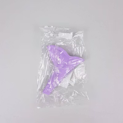 Urinator Silikon Wanita Emergency Portable Urinal - XBQ - Purple — gambar 5