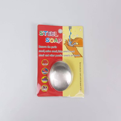 Steel Soap Sabun Cuci Tangan Stainless - HW071 - Silver — gambar 5