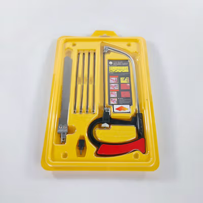 MAGIC SAW Gergaji Tangan Multifungsi Set Pemotong Kayu Besi - Yellow — gambar 5