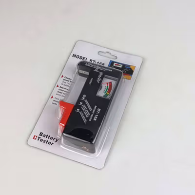 OLOEY Tester Baterai AA AAA Volt Meter - BT-168 - Black — gambar 5