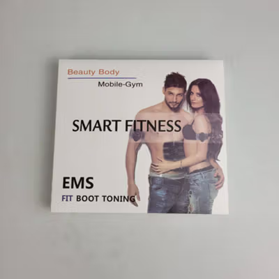 Alat Stimulator Terapi EMS Otot Six Pack ABS Abdominal Muscle - 068R2 - Black — gambar 5