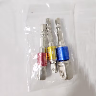 JIGONG Mata Obeng Adaptor Drill Bits Hex Shank 1/4 3/8 1/2 Inch 3 PCS - LK006 - Multi-Color — gambar 5