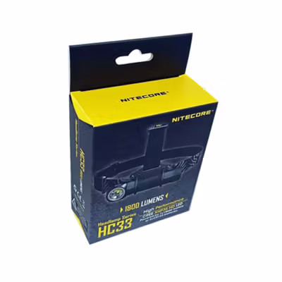 NITECORE Senter Kepala Headlamp LED IP68 1800 Lumens - HC33 - Black — gambar 5