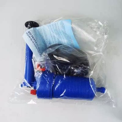 Auger Pompa Sedot Saluran WC Ledeng High Pressure Air Drain Plunger - JJ63010 - Blue — gambar 5