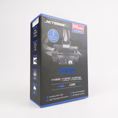 JETBeam Senter Kepala Headlamp SST40 N5 LED 950 Lumens - HR30 - Black — gambar 5